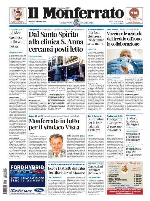 Il Monferrato - Edizione 86 del 17/11/2020